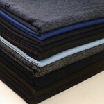 Denim Fabric Manufacturer - Custom TR Elastic Polyester Rayon Faux Denim