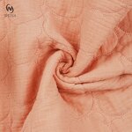 Quilt Fabric Manufacturer - Custom Baby Bear Embroidery Cotton Quilt Fabric