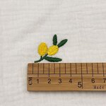 Muslin Fabric Manufacturer - Raw White Flower Animal Cotton Double Gauze Fabric