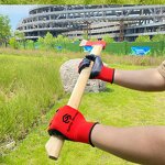 Nitrile Gloves Manufacturer - Gripper Heavy Duty Construction Worker Gloves