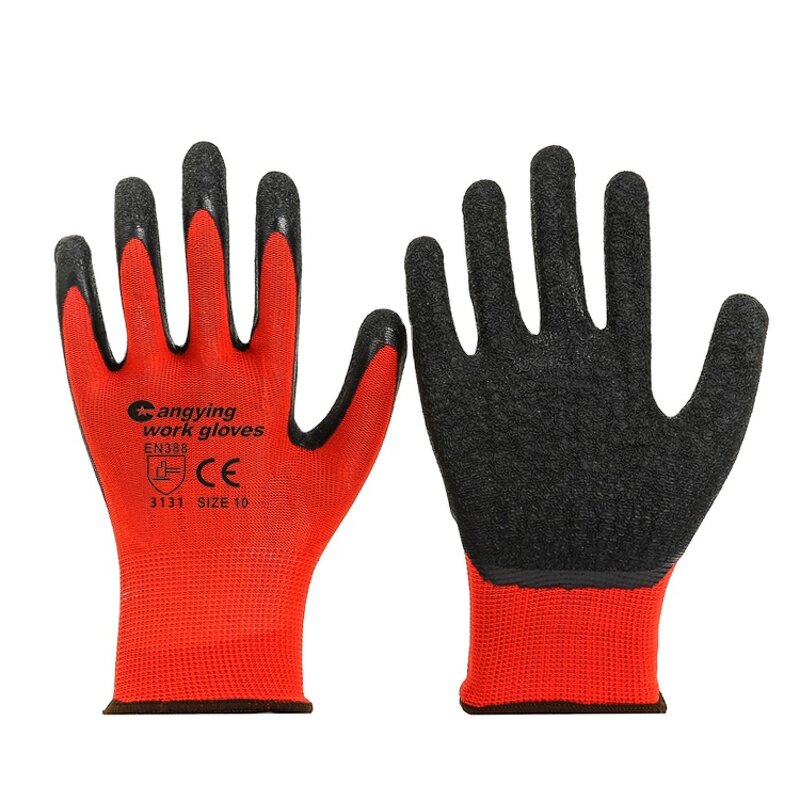 Latex Gloves Manufacturer - Kids Safety Building Construction Gloves