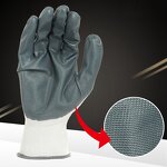 Safety Gloves Manufacturer - All-Purpose Nitrile Construction Work Gloves