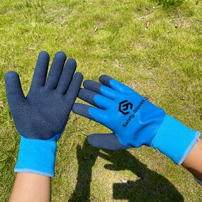 Winter Gloves Manufacturer - 13+7 Gauge Waterproof Construction Work Gloves