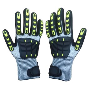 Work Gloves Manufacturer - 5-Level Nitrile Frosted TPR Safety Gloves