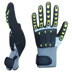 Work Gloves Manufacturer - 5-Level Nitrile Frosted TPR Safety Gloves