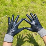 Safety Gloves Manufacturer - 10 Gauge Durable Nitrile Coated HPPE Gloves