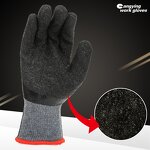 Thermal Gloves Manufacturer - Warehouse Premium Black Safety Gloves