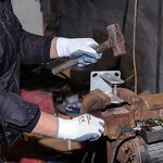 Nitrile Gloves Manufacturer - Grip Concrete Construction Safety Gloves