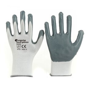 Nitrile Gloves Manufacturer - Winter White Coated En388 Freezer Gloves