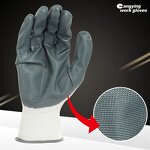 Nitrile Gloves Manufacturer - Winter White Coated En388 Freezer Gloves