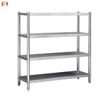 Stainless Steel Shelf Manufacturer - Four Layer Commercial Kitchen Shelving