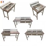 Stainless Steel Sink Manufacturer - Commercial Restaurant Double Bowl Sink