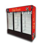Commercial Refrigerator Manufacturer - Vertical Beverage Display Chiller Showcase