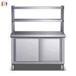Kitchen Cabinet Manufacturer - Modular Sliding Door Stainless Steel Locker