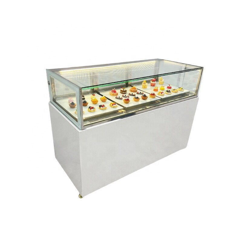 Cake Display Fridge Manufacturer - Glass Door Single Layer Showcase Cabinet