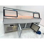 Meat Display Counter Manufacturer - Glass Door Butchery Shop Display Case