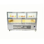 Cake Display Fridge Manufacturer - Glass Door Single Layer Showcase Cabinet