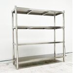 Stainless Steel Shelf Manufacturer - Commercial Bathroom Accessories Shelving