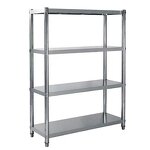 Stainless Steel Shelf Manufacturer - Four Layer Commercial Kitchen Shelving