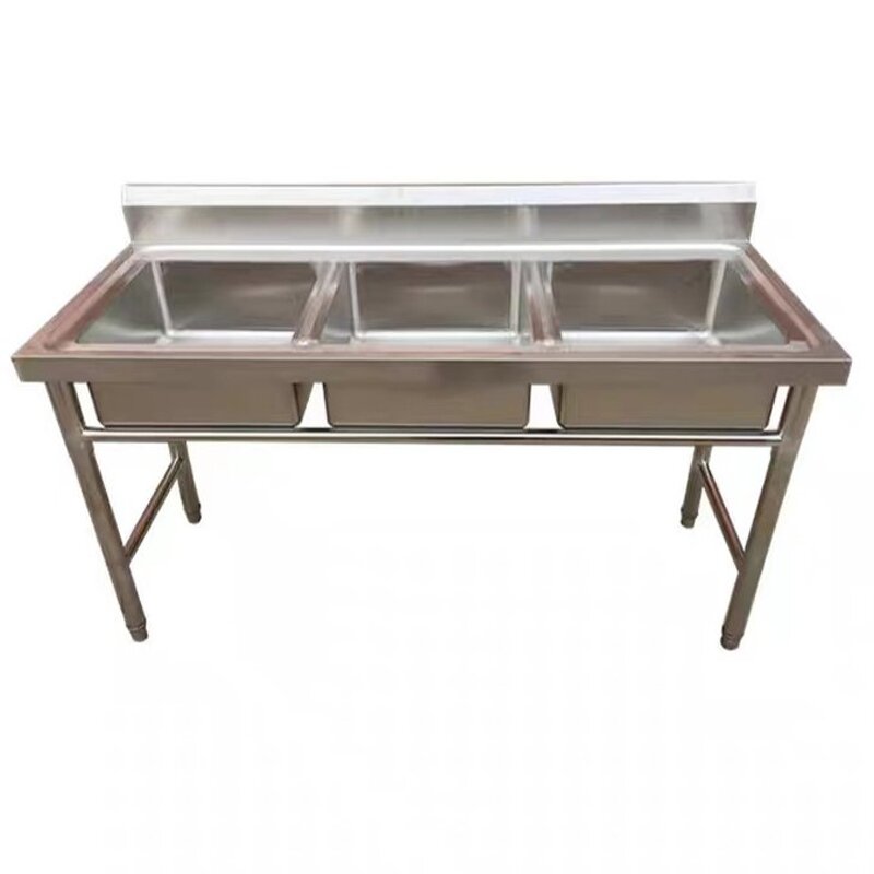 Stainless Steel Sink Manufacturer - Commercial Restaurant Double Bowl Sink