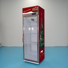 Display Fridge Manufacturer - Aluminum Alloy Glass Door Supermarket Showcase