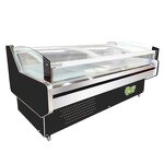 Meat Display Refrigerator Manufacturer - Air-Cooled LED Lit Commercial Fridge