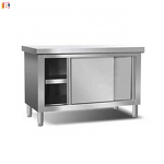 Stainless Steel Workbench Manufacturer - Commercial Kitchen Prep Table Cabinet