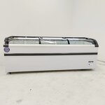 Display Freezer Manufacturer - Single-Temperature Curved Glass Island Freezer