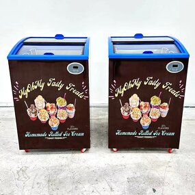 Ice Cream Display Freezer Manufacturer - Chest Countertop Glass Door Freezer