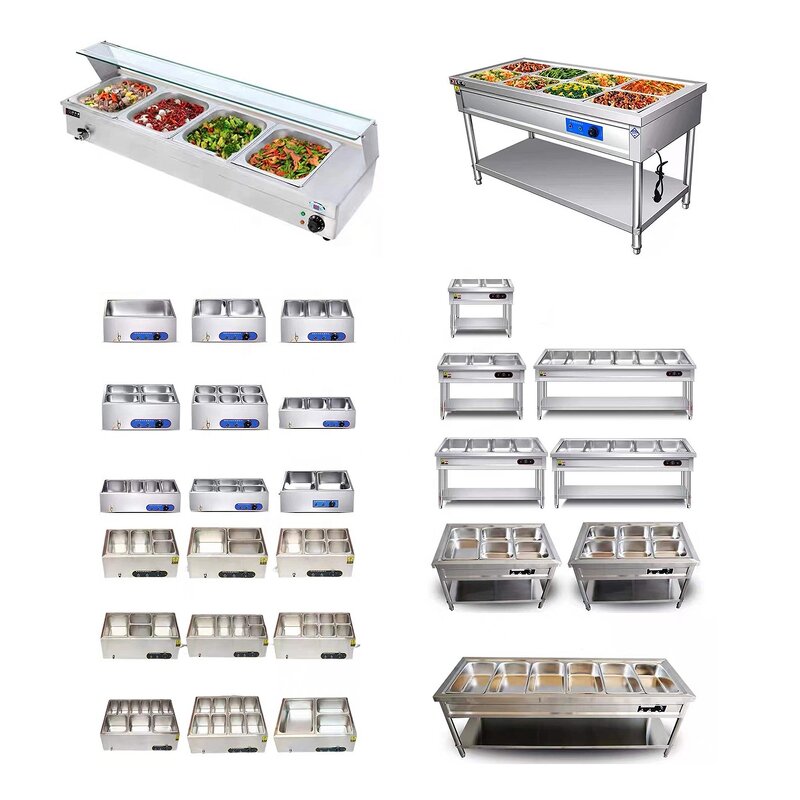 Food Warmer Manufacturer - Insulated Bain Marie Food Display Cabinet