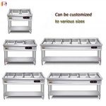 Food Warmer Manufacturer - Insulated Bain Marie Food Display Cabinet