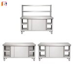 Stainless Steel Table Manufacturer - Commercial Hotel Kitchen Workbench