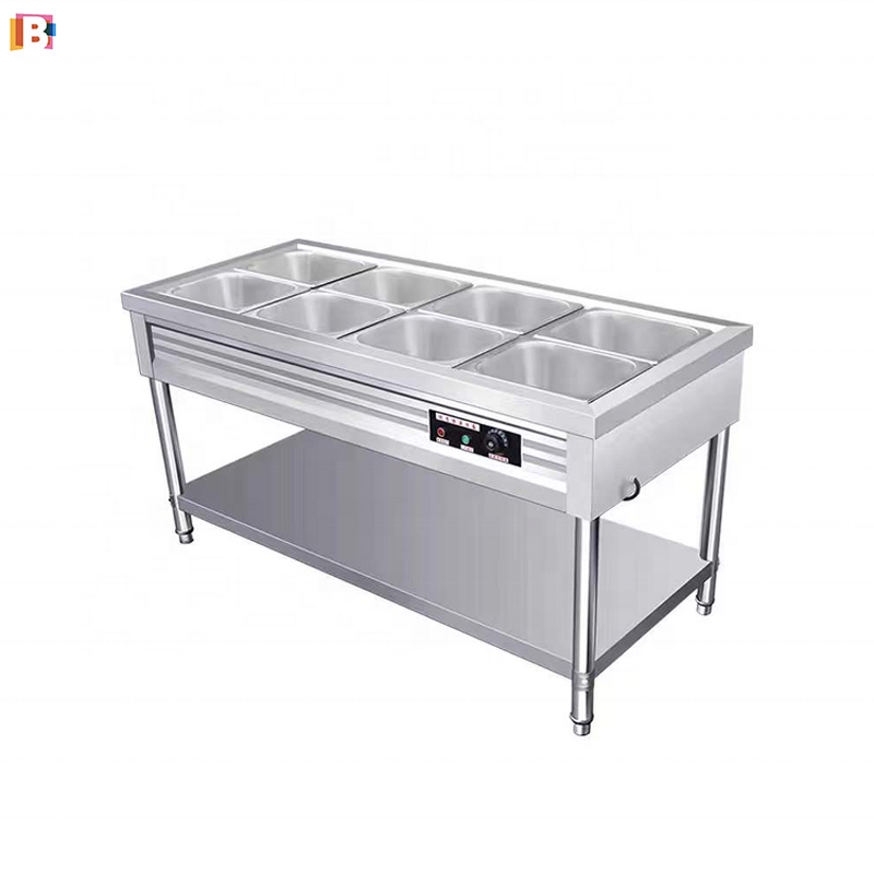 Food Warmer Manufacturer - Stainless Steel 3 Pan Electric Bain Marie