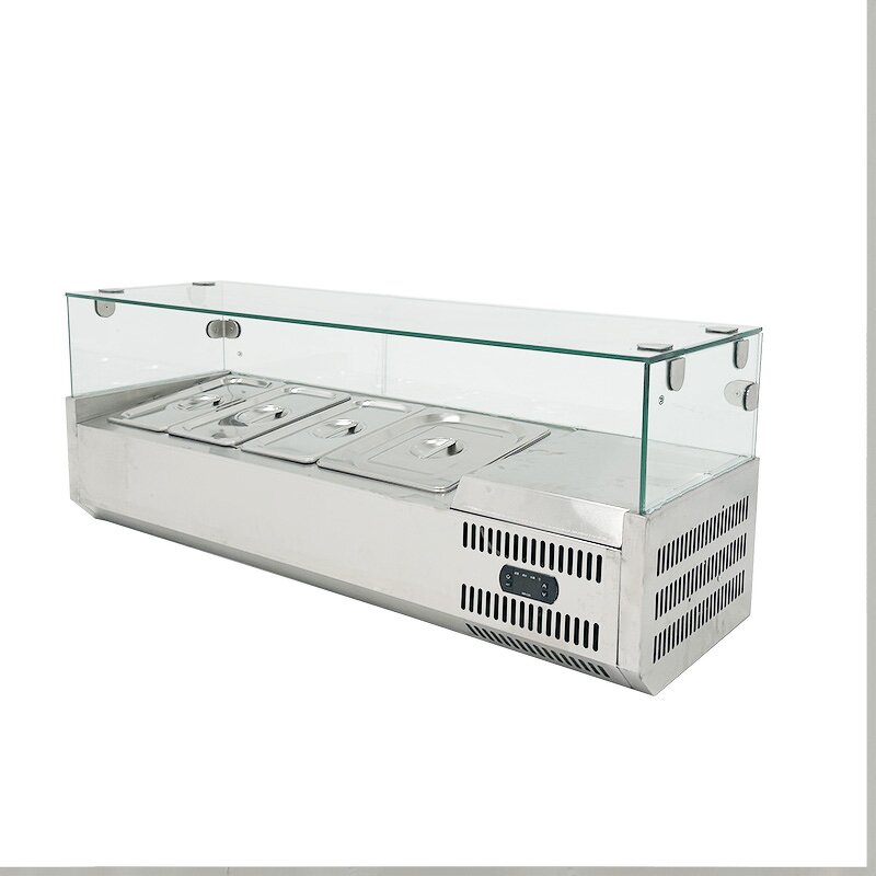 Salad Bar Refrigerator Manufacturer - Supermarket Single-Temperature Showcase