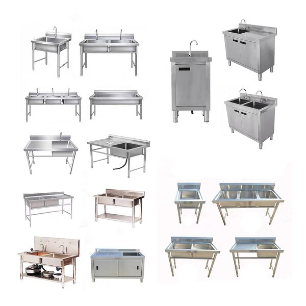 Stainless Steel Sink Manufacturer - Commercial 304 Double Bowl Kitchen Sink