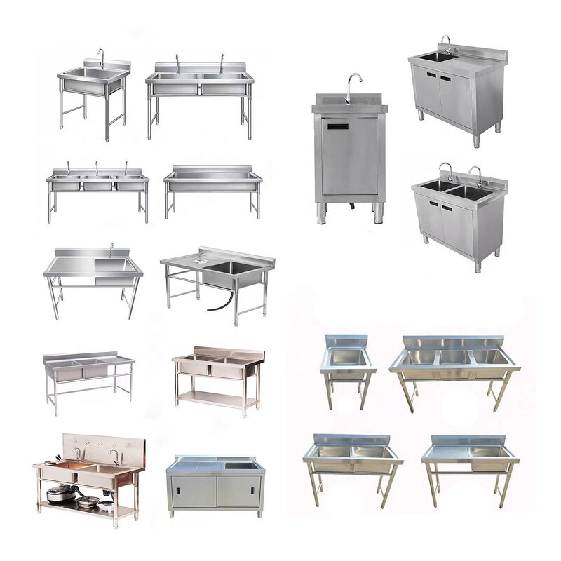 Stainless Steel Sink Manufacturer - Commercial 304 Double Bowl Kitchen Sink