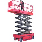 Scissor Lift Manufacturer - 10-12m Self Propelled Mobile Aerial Lift
