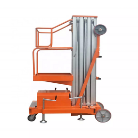 Man Lift Manufacturer - New Aluminum Alloy Electric Single Mast Lift