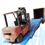 Loading Ramp Manufacturer - 8-10 Ton Adjustable Height Forklift Ramp