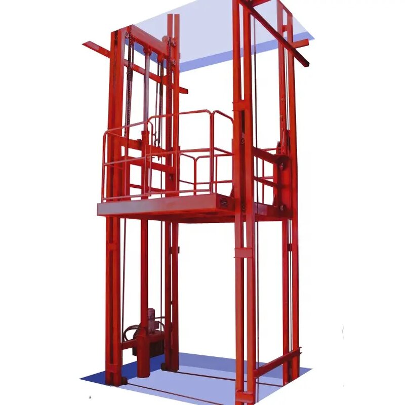 Work Platform Manufacturer - 6m Wall Mounted Electric Hydraulic Ladder Lift