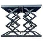 Lift Table Manufacturer - Hydraulic Manual Roller Top Scissor Lift Table