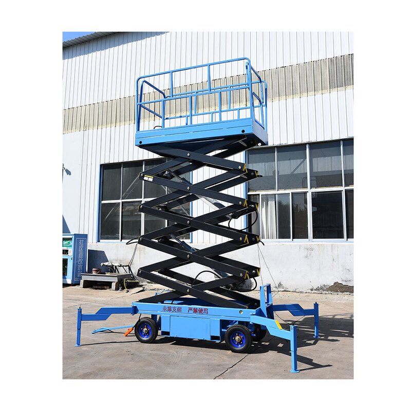 Scissor Lift Manufacturer - 4-14m Manual Mobile Electric Hydraulic Lift