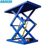 Scissor Lift Manufacturer - 1000kg Stationary Hydraulic Electric Car Lift