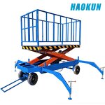 Scissor Lift Manufacturer - Small Aerial Electric Wheel Work Platform