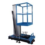 Personal Lift Manufacturer - Mobile Push Around Manual Electric Mast Lift