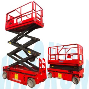 Scissor Lift Manufacturer - 10-12m Self Propelled Mobile Aerial Lift