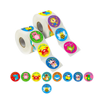 Sealing Decals Factory - OEM Custom Crystal Heart Shaped Labels Roll for Decoration