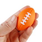 Football Stress Ball Factory - OEM Hot Selling Custom Logo PU Foam Anti-Stress Solid American Football Squeeze