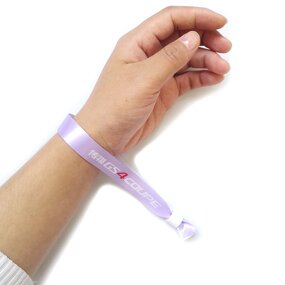 Fabric Wrist Band Factory - OEM Customised Festival Event Ribbon Holographic Vip Ticket No Minimum Order