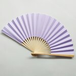 Paper Fan Factory - OEM Colored Blank Folding Fan Children's Painting Diy Handmade Preschool Education